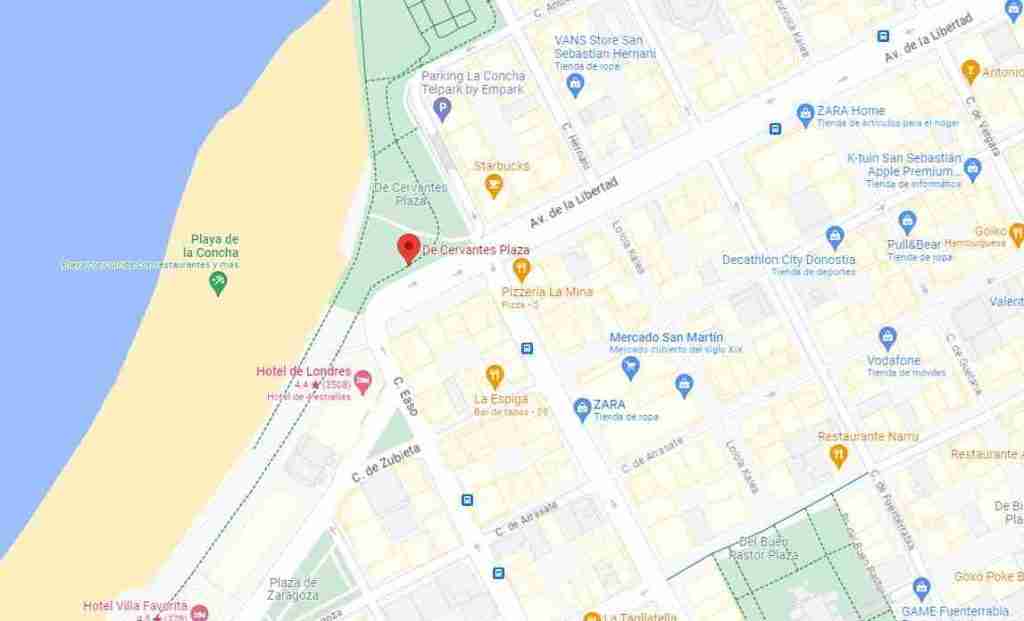 punto de encuentro San Sebastian