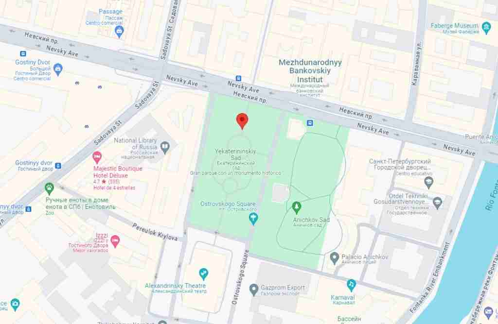 punto de encuentro san petersburgo